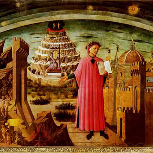 Painting of Dante