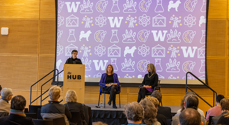 UW President Cauce Introduces Author and Speaker Cathy Davidson