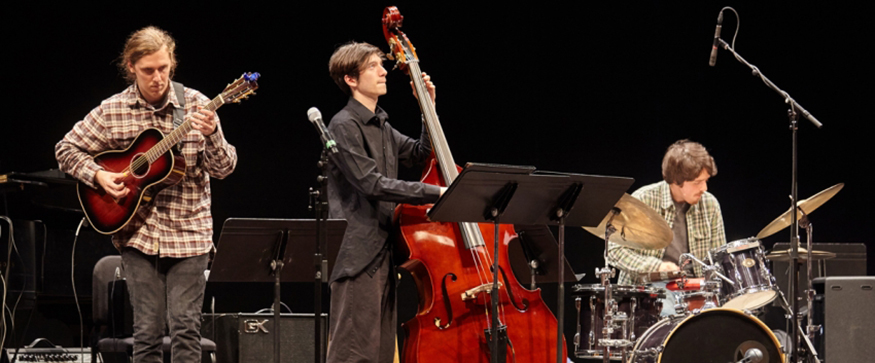 A UW jazz ensemble performing