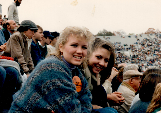 Andrea Woody as a student.