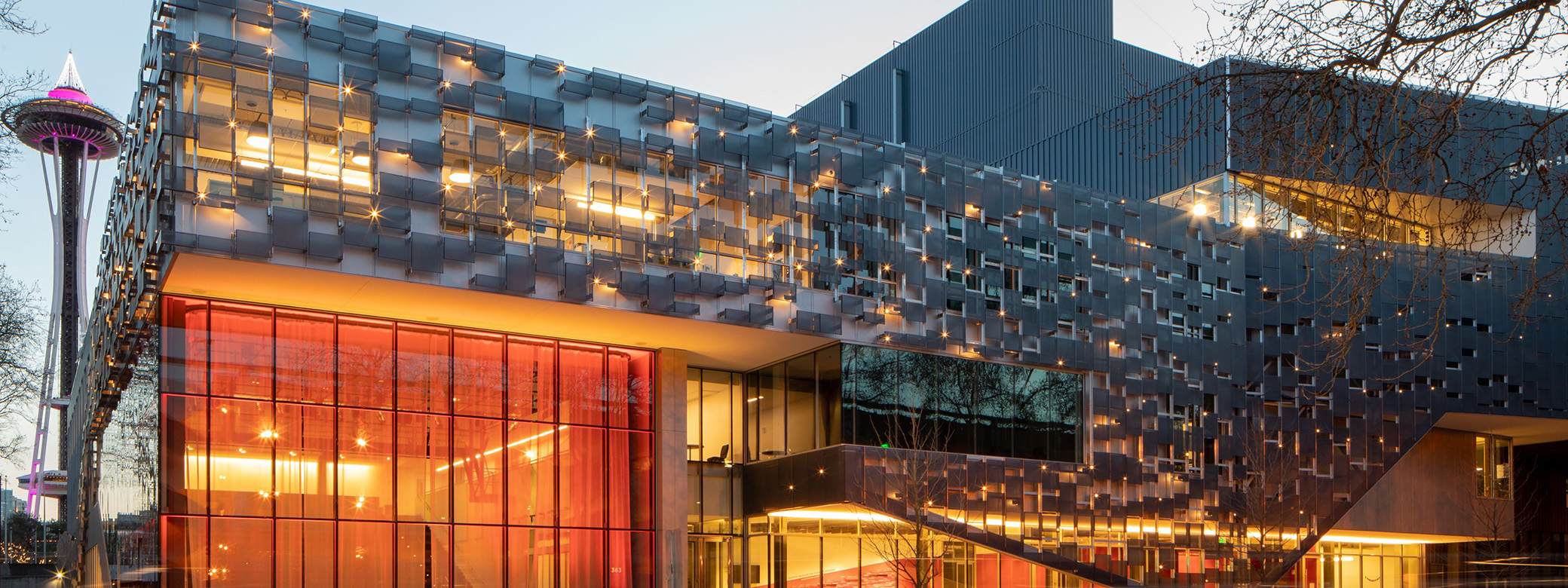 Exterior of Seattle Opera House