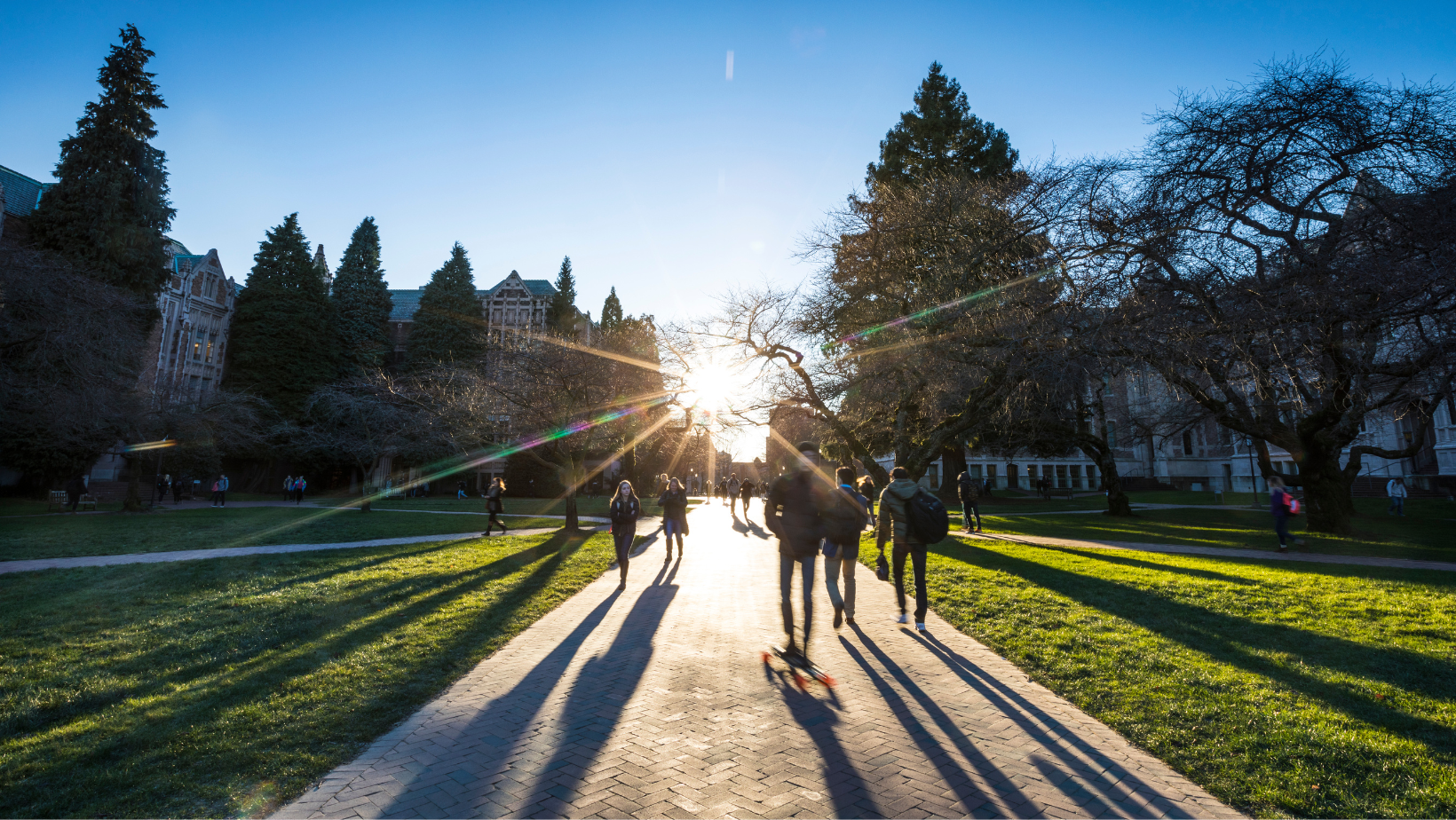 Winter Campus Photo