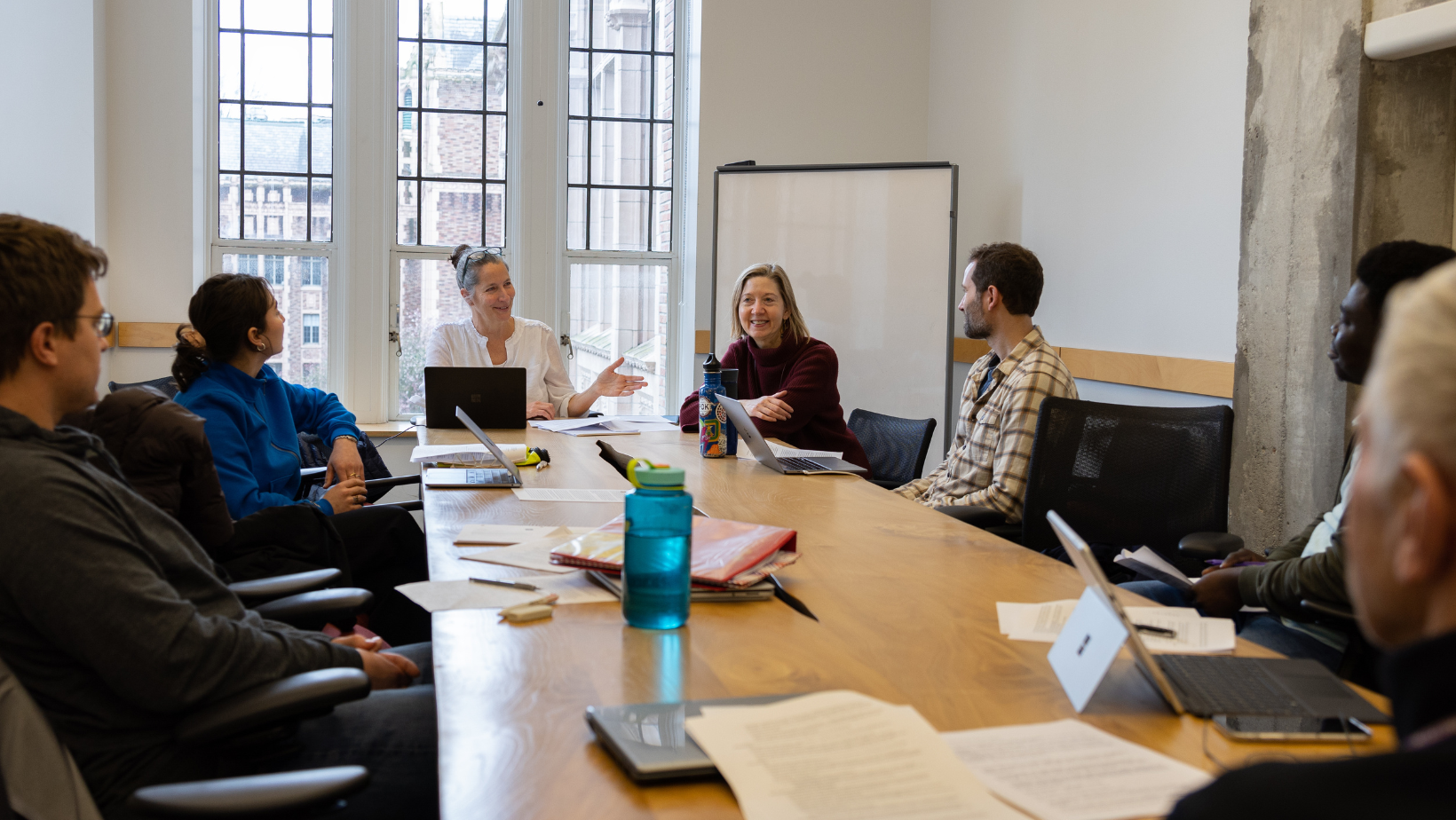 Andrea Woody and faculty from the UW Department of Philosophy