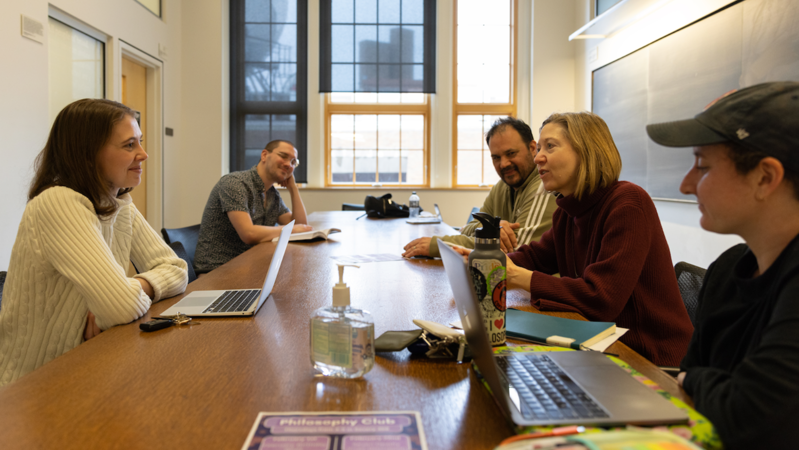 Andrea Woody and faculty from the UW Department of Philosophy