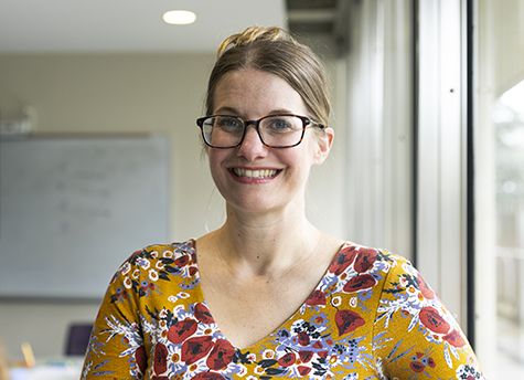 portrait photo of UW Professor Adrienne Mackey. 