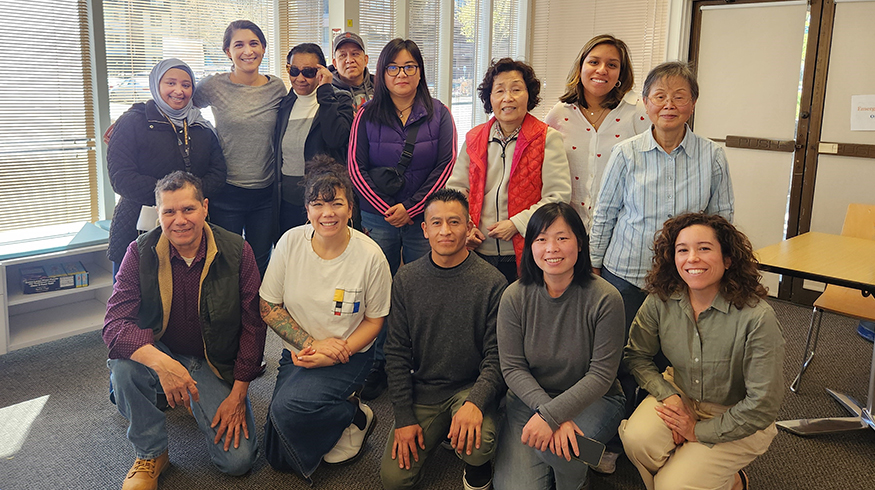 Group photo of Translationships participants.